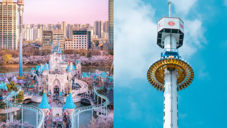 Theme Park Seoul Korea Selatan - Lotte World