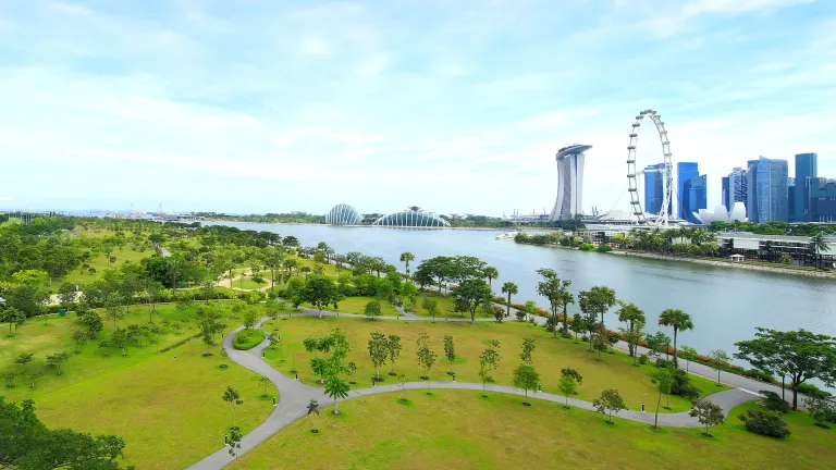 Tempat Piknik Singapura - Gardens by the Bay