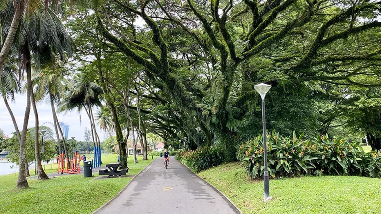 Tempat Piknik Singapura - Kallang Riverside Park