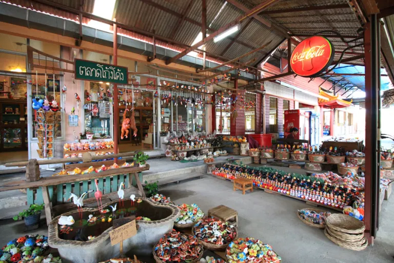 Wisata Ayutthaya Thailand - Kong Khong Market