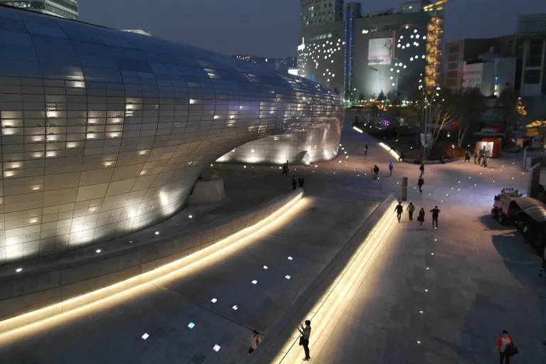Night Market Seoul Korea - DDP Youth Runway Market