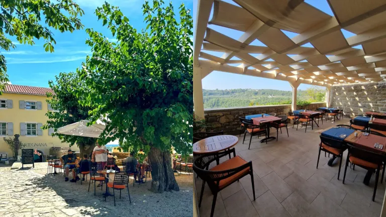 Restoran Groznjan Kroasia - Bistro Artegnana 1798