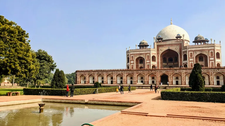 Wisata New Delhi, India - Humayun&#039;s Tomb