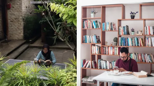 image for article 9 Book Cafe di Purwokerto Yang Nyaman dan Sejuk Untuk Pecinta Buku