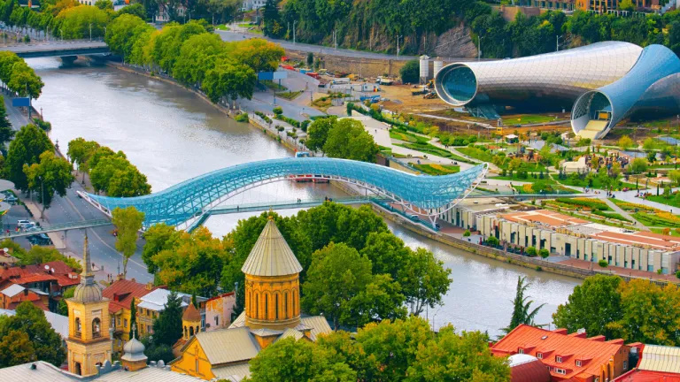 Wisata Tbilisi, Georgia - Rike Park