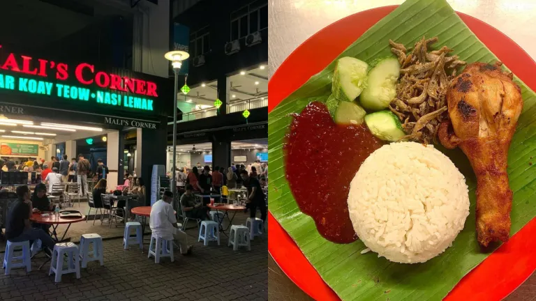 Nasi Lemak Kuala Lumpur, Malaysia - Mali&rsquo;s Corner Taman Bunga Raya