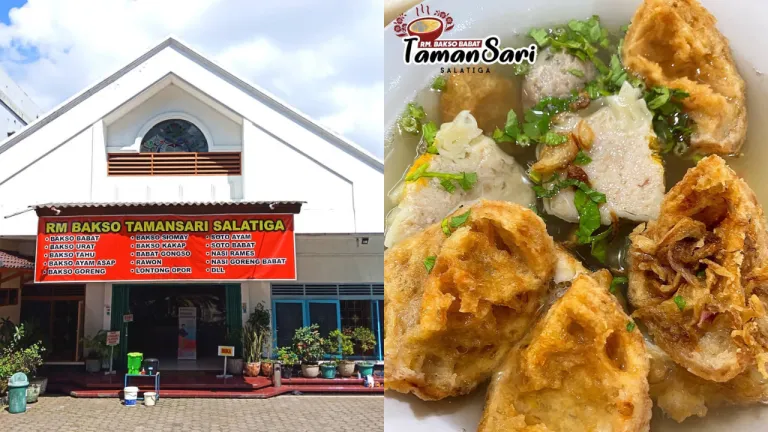 Tempat Makan Kuliner Legendaris Salatiga - Bakso Babat Taman Sari