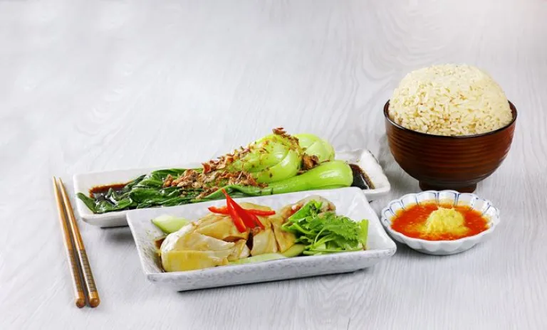 Hainan Chicken Rice Singapura - Ji De Lai Hainanese Chicken Rice