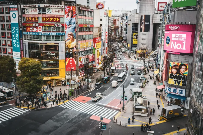 Lokasi Syuting Alice in Borderland - Shibuya Crossing