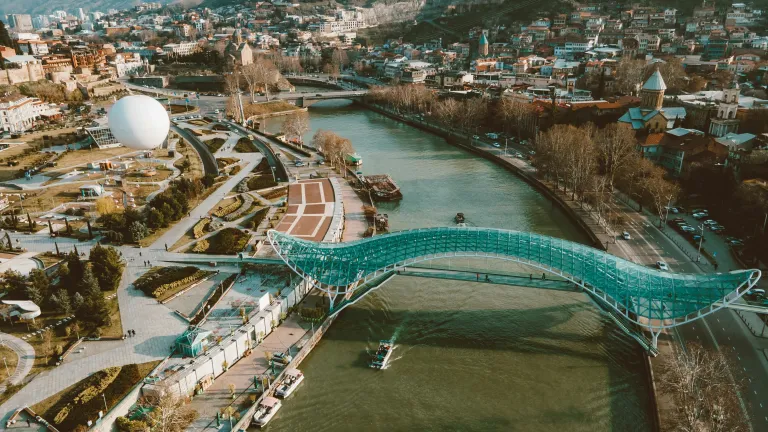 Wisata Georgia - Bridge of Peace