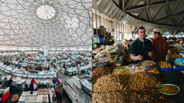 Wisata Populer Uzbekistan - Chorsu Bazaar