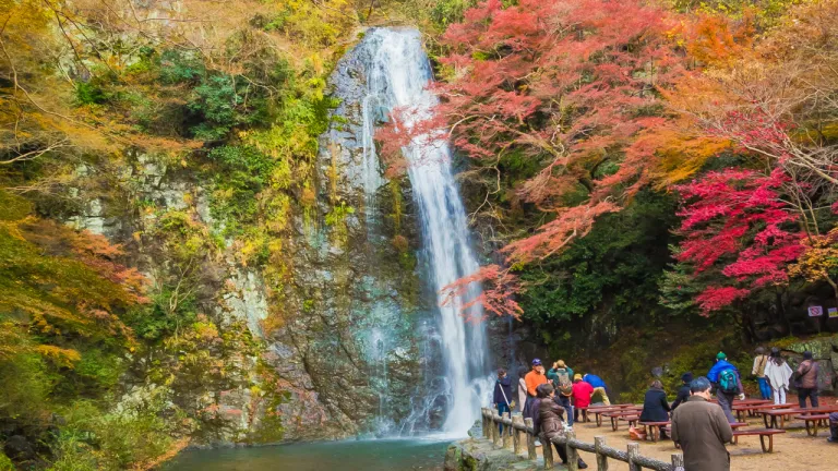 Tempat Wisata Musim Gugur Jepang - Minoo Park