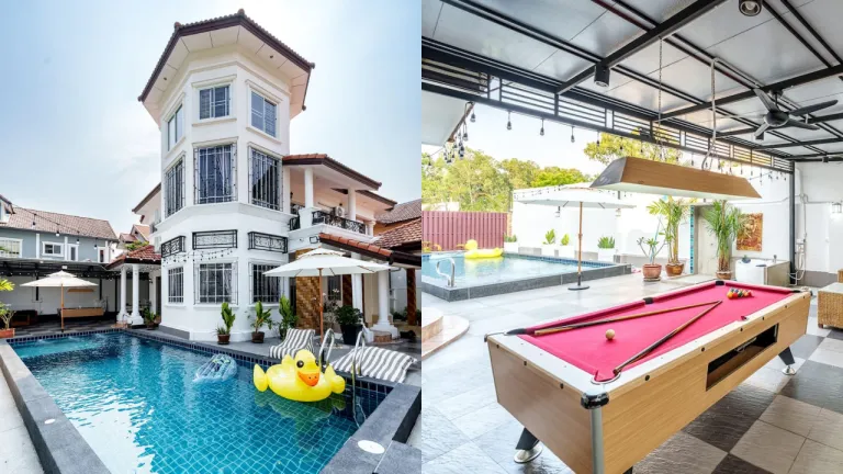 Villa dan Airbnb di Pattaya, Thailand