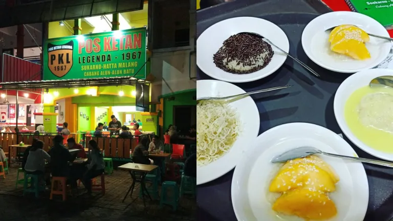 Tempat Makan Kuliner Legendaris Malang - Pos Ketan Legenda