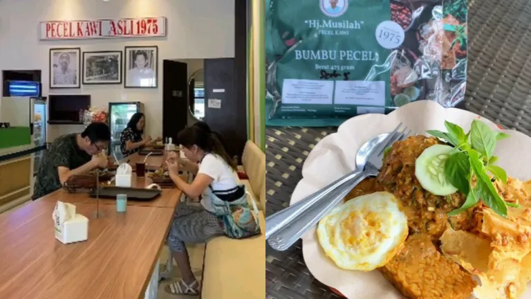 Tempat Makan Kuliner Legendaris Malang - Pecel Kawi Hj. Musilah