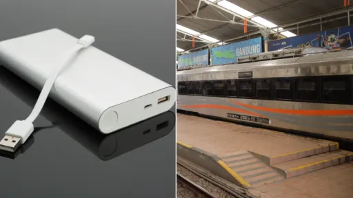 image for article Ketentuan Baru KAI: Dilarang Cas Powerbank di Dalam Kereta