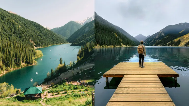 Wisata Almaty, Kazakhstan - Big Almaty Lake