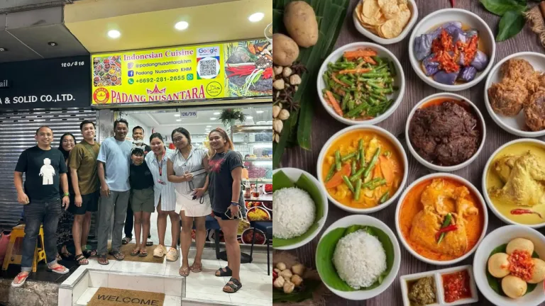 Restoran Indonesia di Bangkok, Thailand - Padang Nusantara - Market Pratunam
