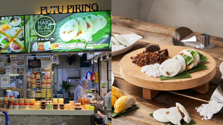 Restoran Michelin Halal Singapura - Haig Road Putu Piring