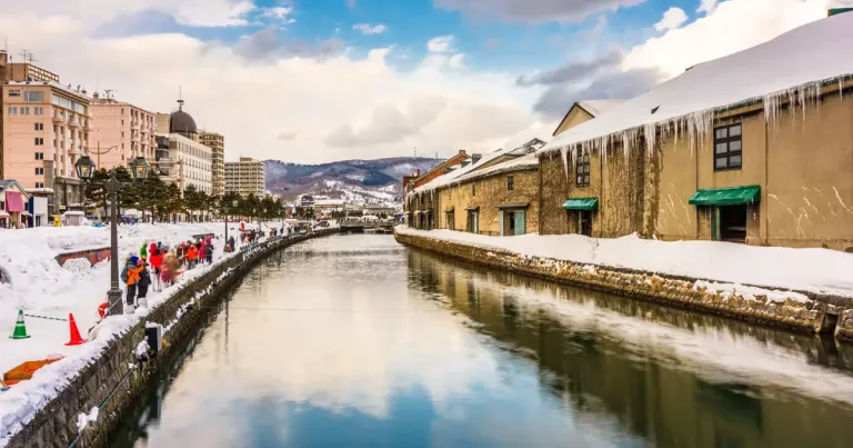 Wisata Musim Dingin Hokkaido, Jepang - Otaru Canal