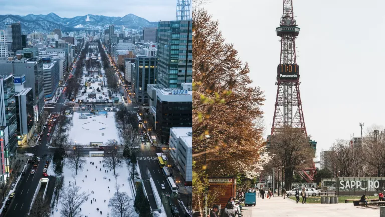Wisata Musim Dingin Hokkaido, Jepang - Odori Park
