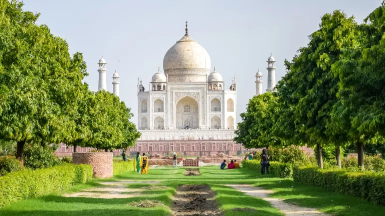 Wisata Agra India - Mehtab Bagh