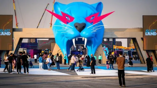 image for article Beast Land, Taman Hiburan MrBeast Resmi Dibuka di Riyadh