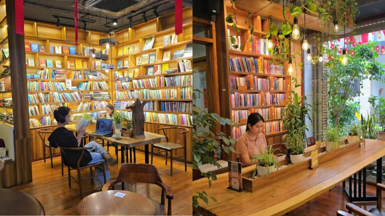Book Cafe Hanoi, Vietnam - The Wiselands Coffee