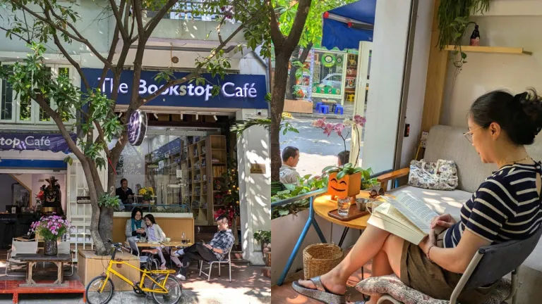 Book Cafe Hanoi, Vietnam - The Bookstop Caf&eacute;