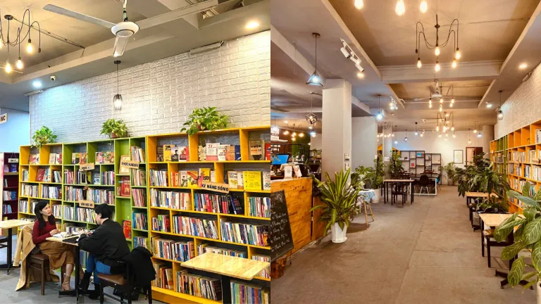 Book Cafe Hanoi, Vietnam - The Book Coffee