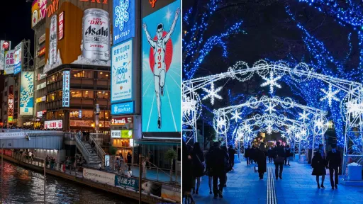 image for article 11 Wisata Musim Dingin di Osaka, Jepang Yang Meriah Dengan Festival Iluminasi