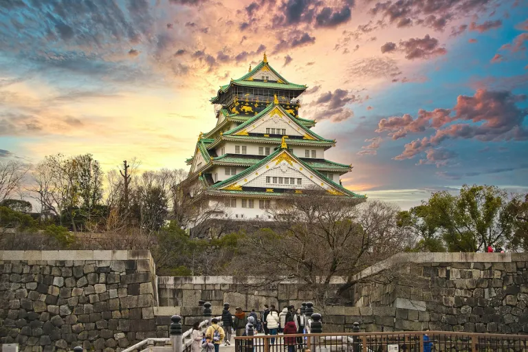 Wisata Musim Dingin Osaka, Jepang - Osaka Castle