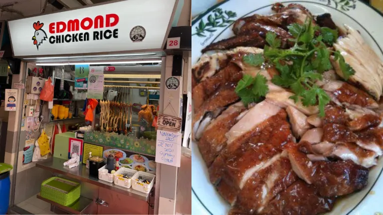 Hainan Chicken Rice Halal Singapura - Edmond Chicken Rice