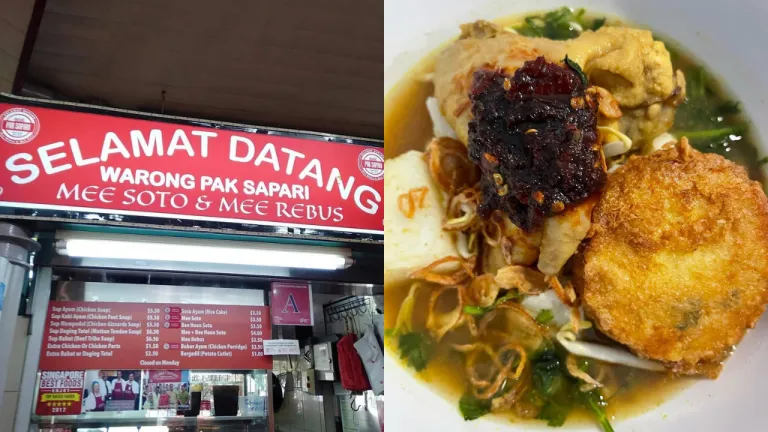 Kuliner Halal Lau Pa Sat, Singapura - Waroeng Pak Sapari