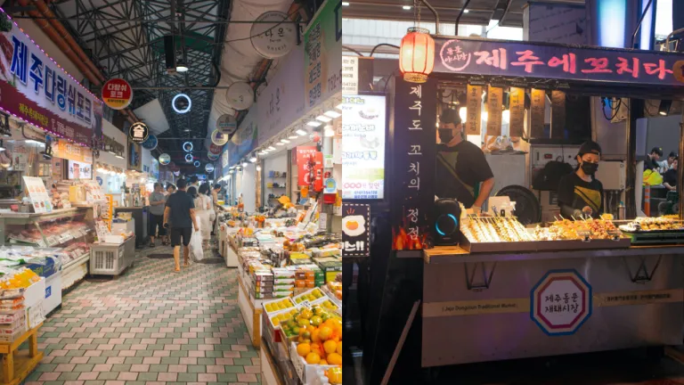 Wisata Musim Dingin Jeju, Korea Selatan - Dongmun Traditional Market