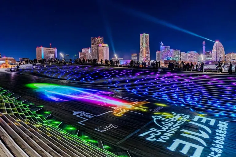 Festival Iluminasi Jepang - Yorunoyo: Yokohama Illumination at Night
