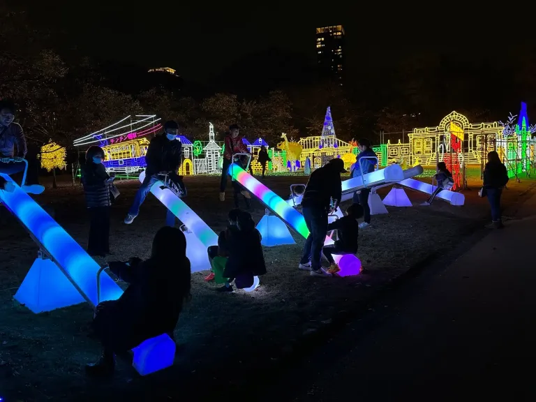 Festival Iluminasi Jepang - Osaka Castle Illuminage