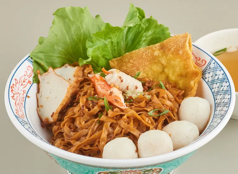 Fishball Noodle Halal Singapura - Tiong Bahru Fishball Noodle