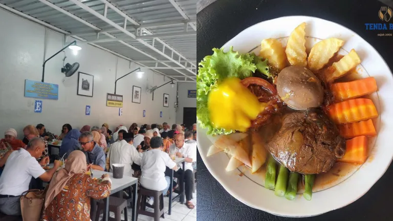 Selat Solo di Solo - Selat Solo Tenda Biru