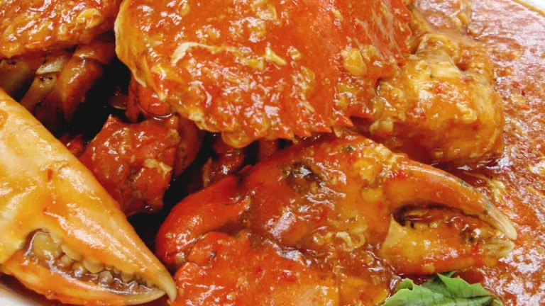 Chilli Crab Halal Singapura - Kampong Chai Chee Restaurant