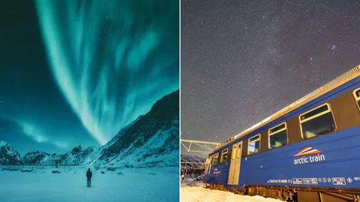 image for article Viral Berita Kereta Panoramic, Ini Fakta Kereta Pemburu Aurora di Norwegia Beserta Cara Memesannya