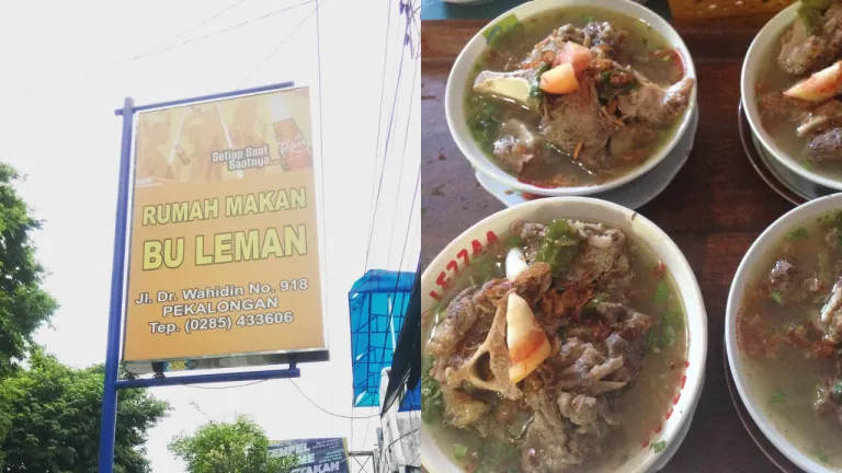 Tempat Makan Kuliner Legendaris Pekalongan - Sop Buntut Bu Leman