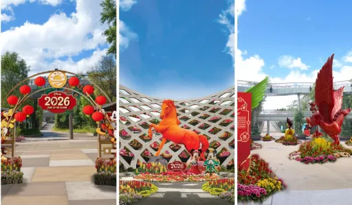 image for article Sentosa Sensoryscape Sambut Imlek Tahun Kuda Api: Hadirkan Mickey Mouse dan Minnie Mouse untuk Pertama Kalinya