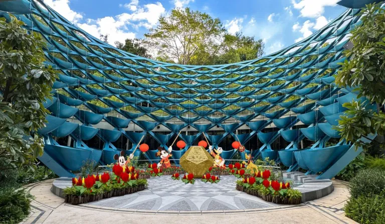 Merayakan tahun baru imlek di Sentosa Sensoryscape