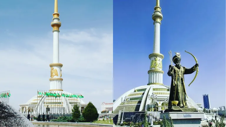 Wisata Turkmenistan - Independence Monument