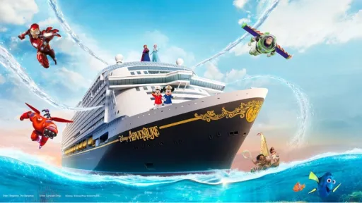 image for article Disney Cruise Line Resmi Berlayar di Singapore! Ini Aktivitas Seru, Fasilitas Mewah, & Cara Bookingnya