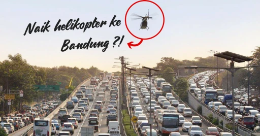 image for article Kini Kamu Bisa Naik Helikopter ke Bandung. Bye-Bye Macet!