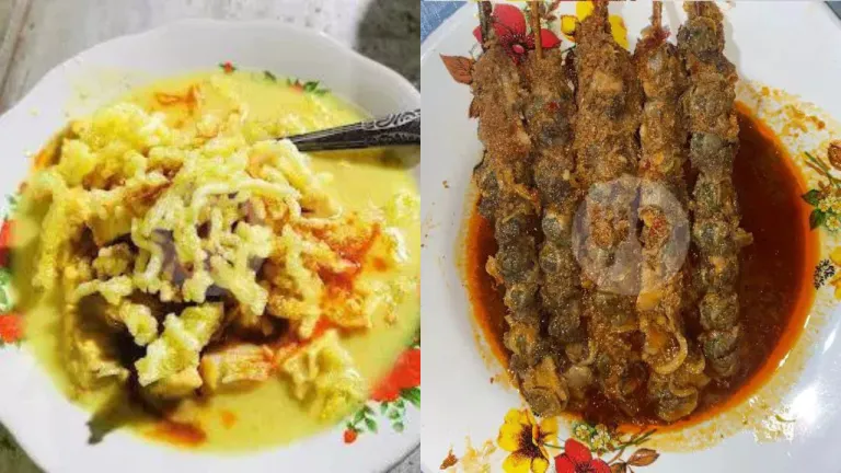 Tempat Makan Legendaris Tegal - Kupat Glabed Pak Makhali