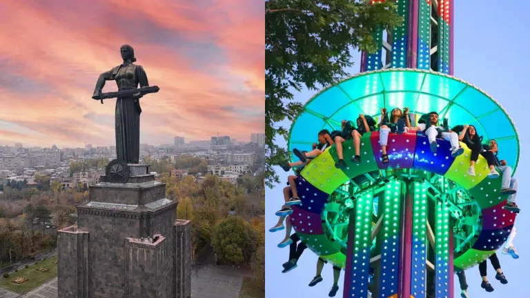 Wisata Yerevan Armenia - Victory Park