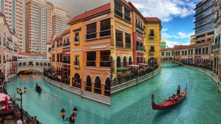 Wisata Gratis Manila Filipina - Venice Grand Canal Mall